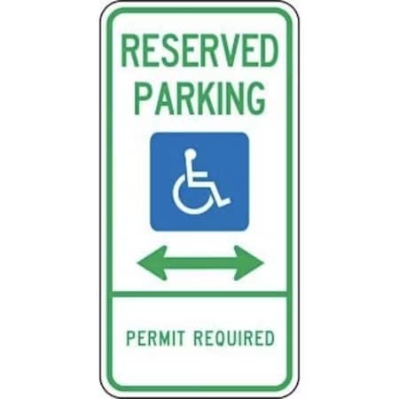 Accuform STATE SPECIFIC ADA ACCESS 24 in  X 12 in FRA191RA